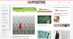 Desktop Screenshot of hivpositive.com