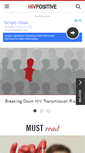 Mobile Screenshot of hivpositive.com